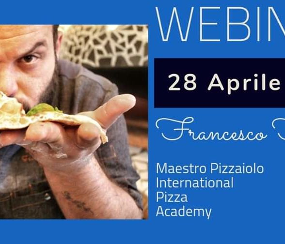 Webinar con il maestro pizzaiolo Francesco Fortuna